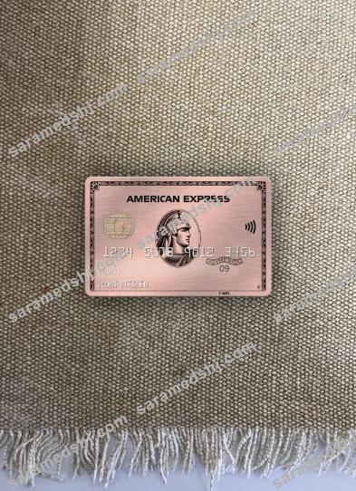 USA Missouri Together Credit Union bank AMEX rose gold card photolook front